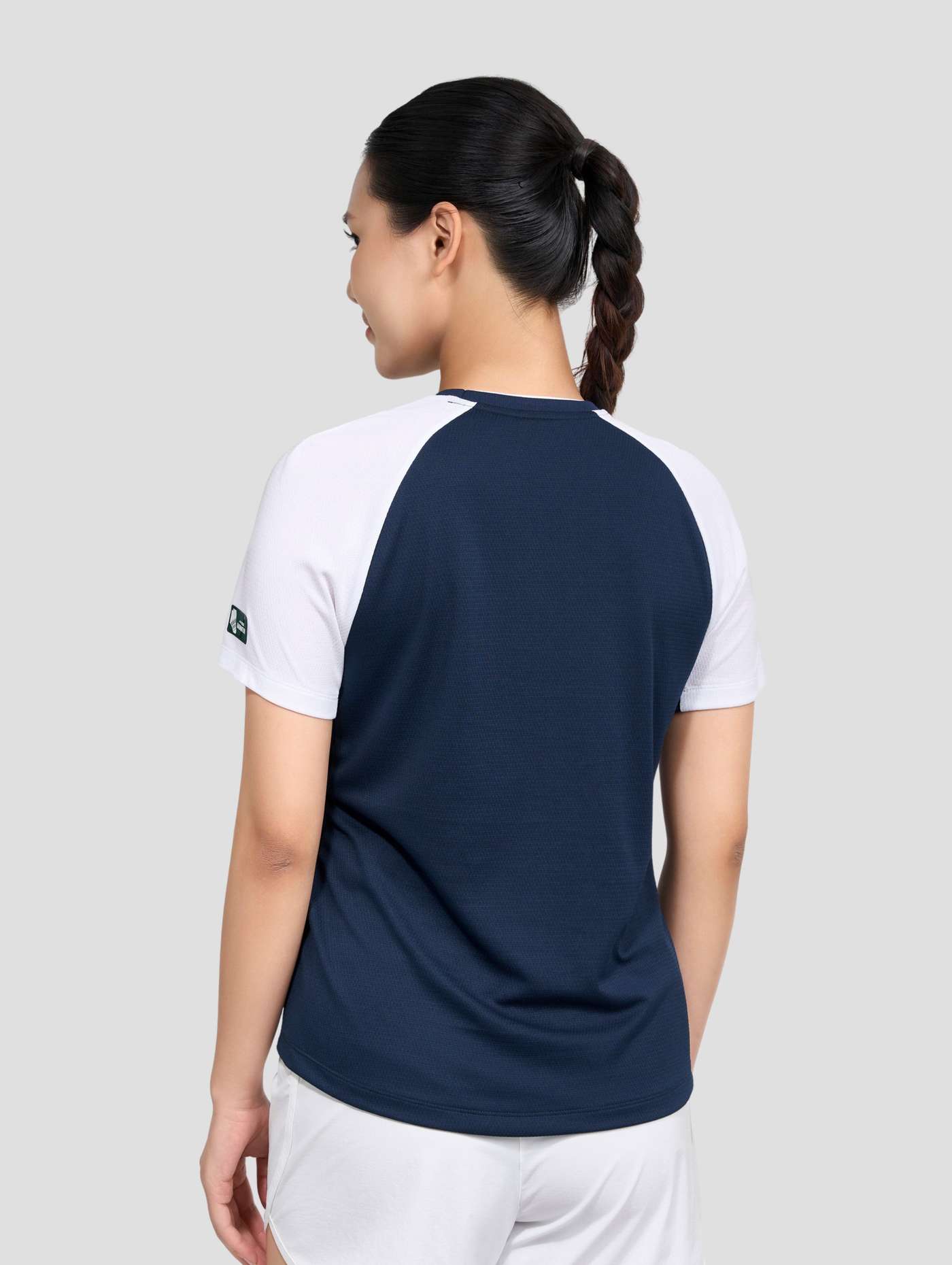 Tshirt cầu lông nữ Side Line Smash Energy - undefined