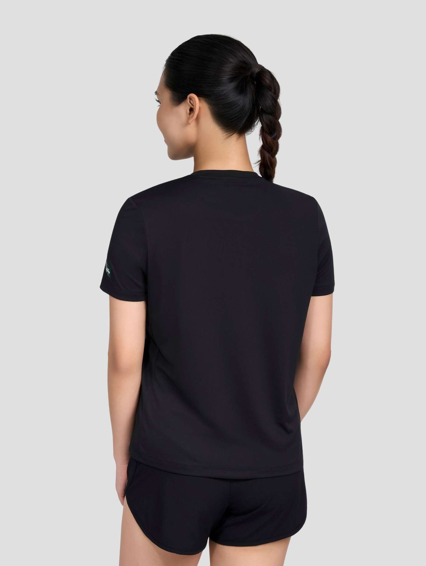 T-shirt cầu lông nữ Graphic Faded Smash Energy - undefined