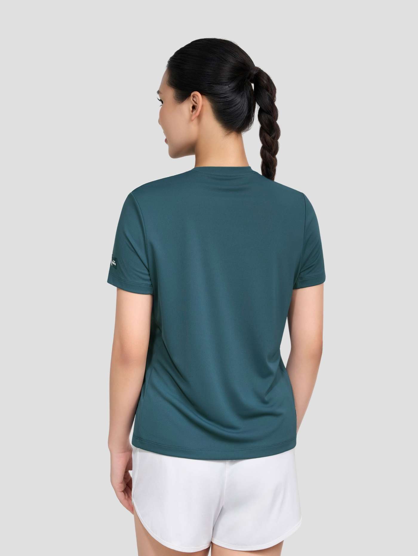 T-shirt cầu lông nữ Graphic Faded Smash Energy - undefined