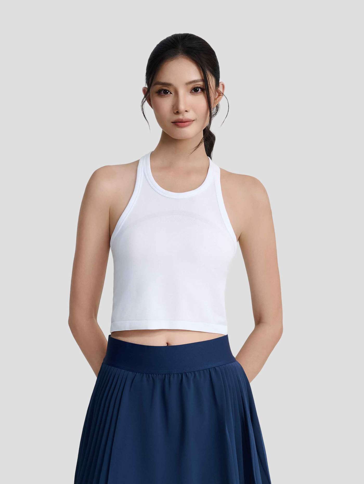 Áo tank thể thao nữ basic Seamless - undefined