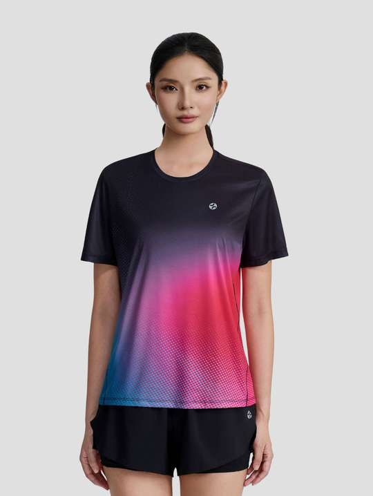 Tshirt chạy bộ nữ AirRush Gradient  video thumbnail