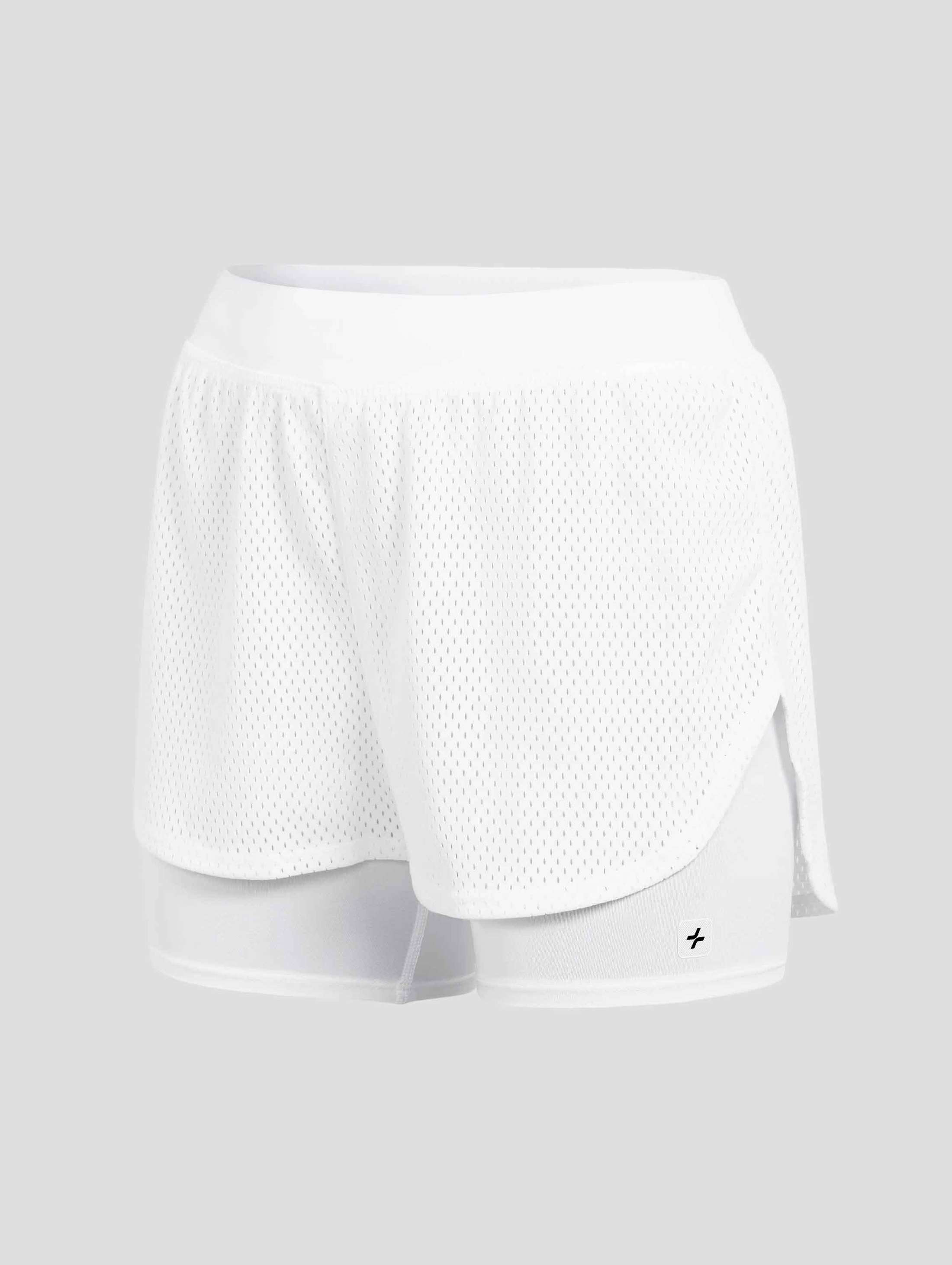 Quần shorts thể thao nữ 2 lớp Mesh Essentials - undefined