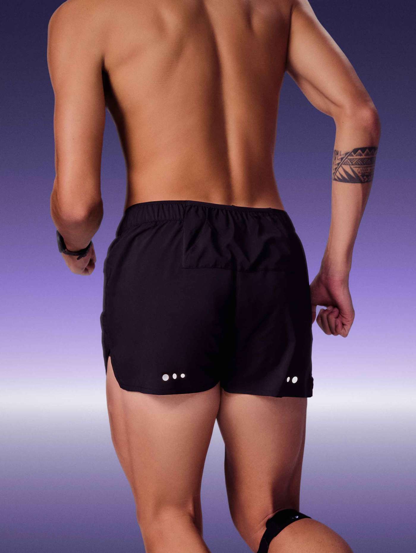 Quần shorts chạy bộ nam 2 lớp 3IN 360Reflect™ "Run Safe In The Dark" - undefined