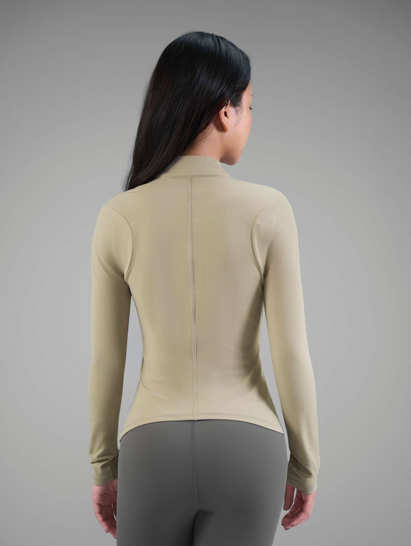 Áo dài tay thể thao nữ Exdry Halfzip - undefined