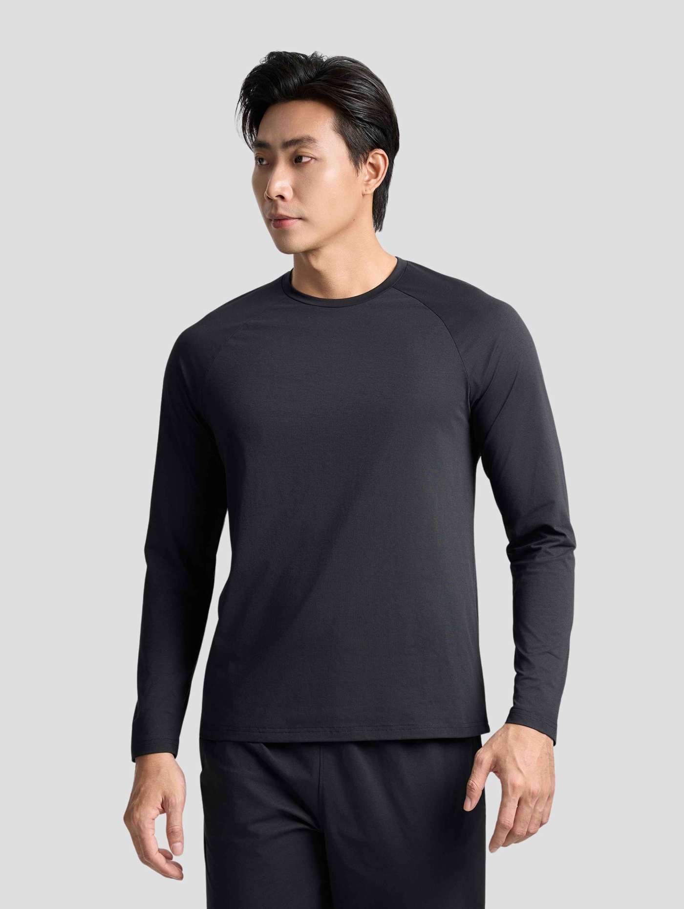 Áo dài tay cotton feel - undefined