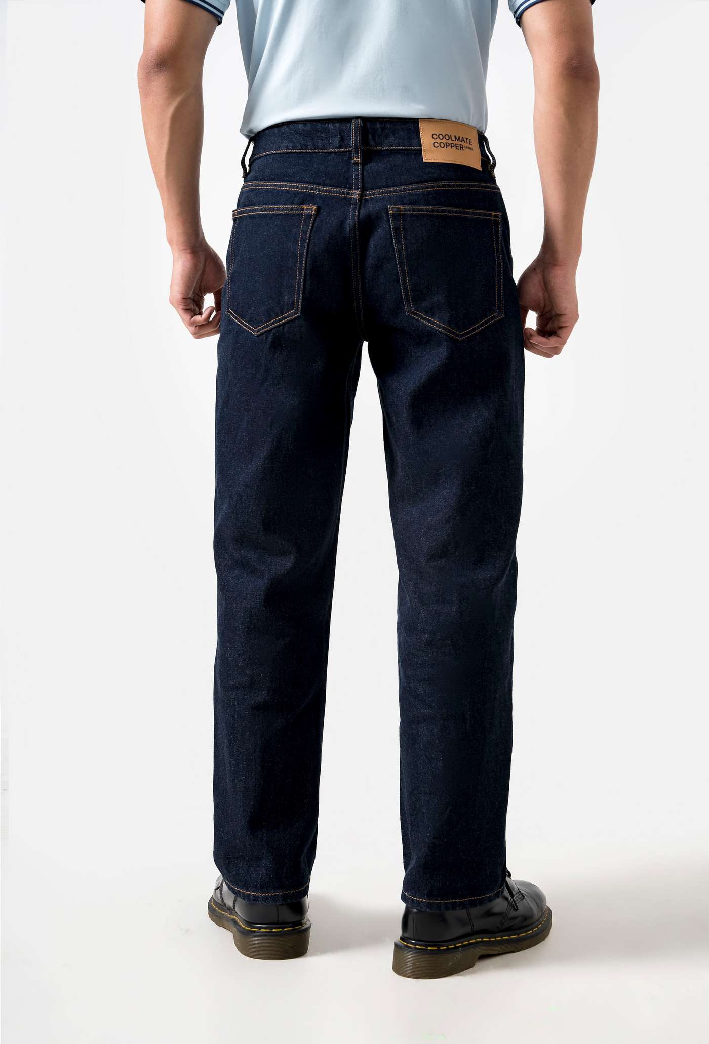 Quần Jeans Nam Copper Denim Straight - undefined