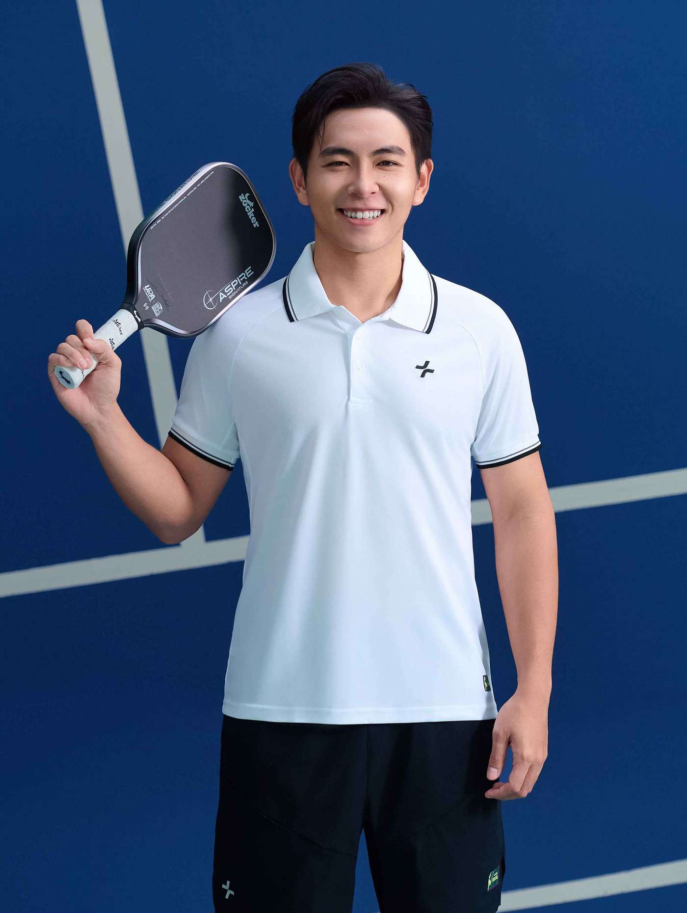 "Phúc Huỳnh x Coolmate" Áo Polo Nam Pickleball Driveshot Essentials - undefined