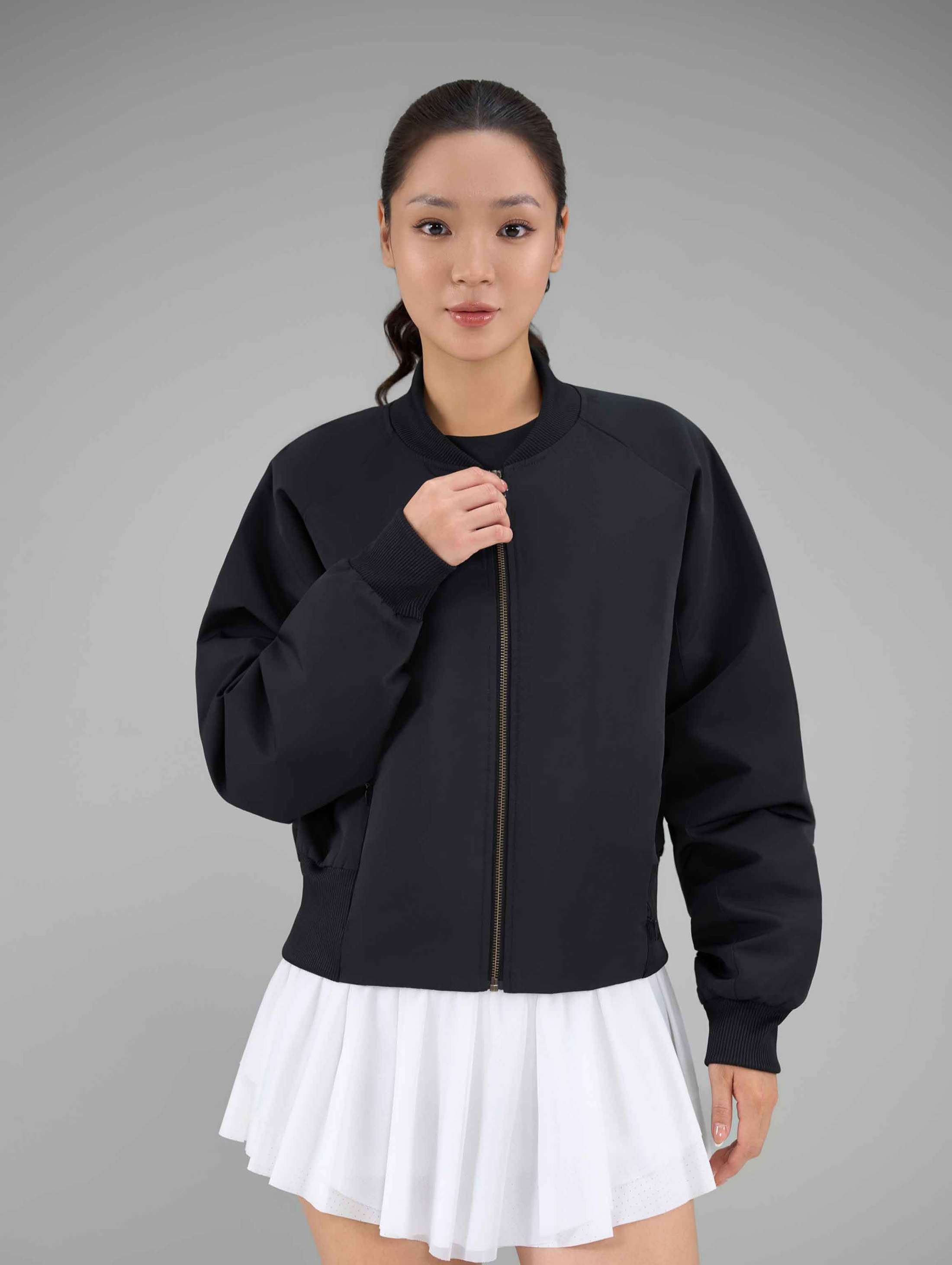 Áo khoác thể thao nữ Bomber Flowline - undefined