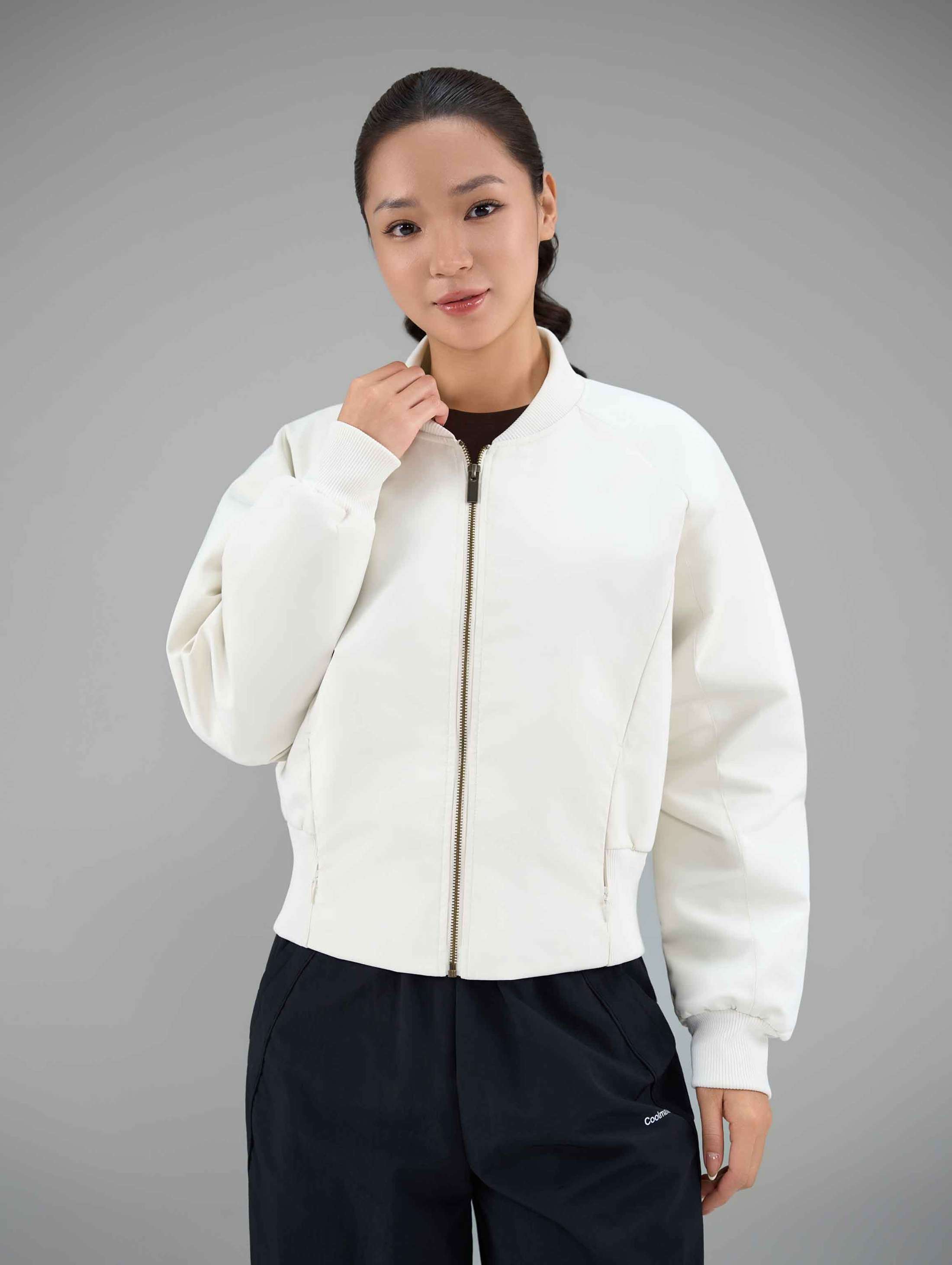 Áo khoác thể thao nữ Bomber Flowline - undefined