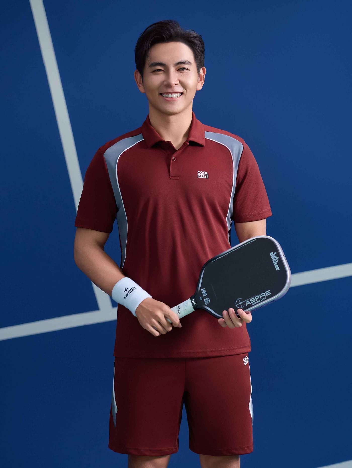 "Phúc Huỳnh x Coolmate" Polo thể thao Promax Flexline Clash - undefined