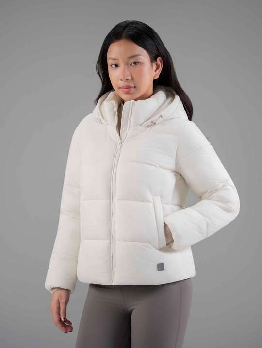 Áo phao nữ có mũ Ultra Soft Essentials - undefined