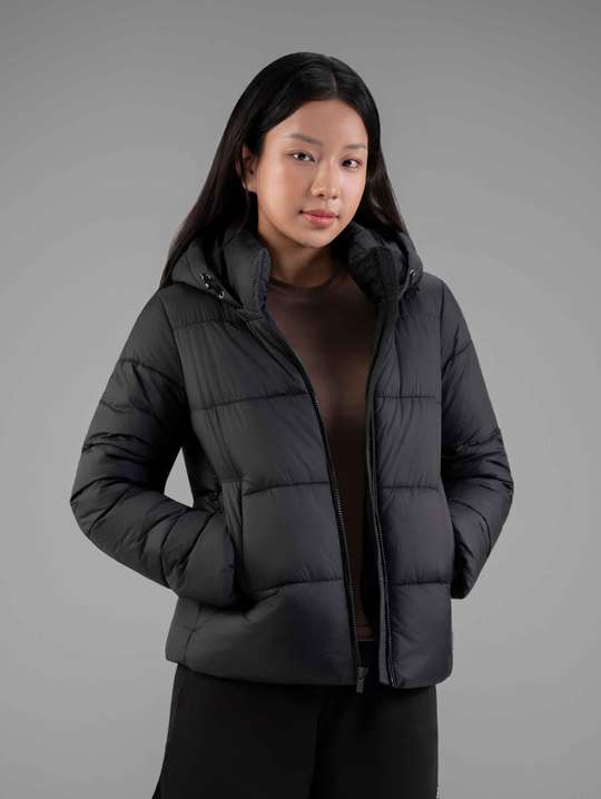 Áo phao nữ có mũ Ultra Soft Essentials - undefined