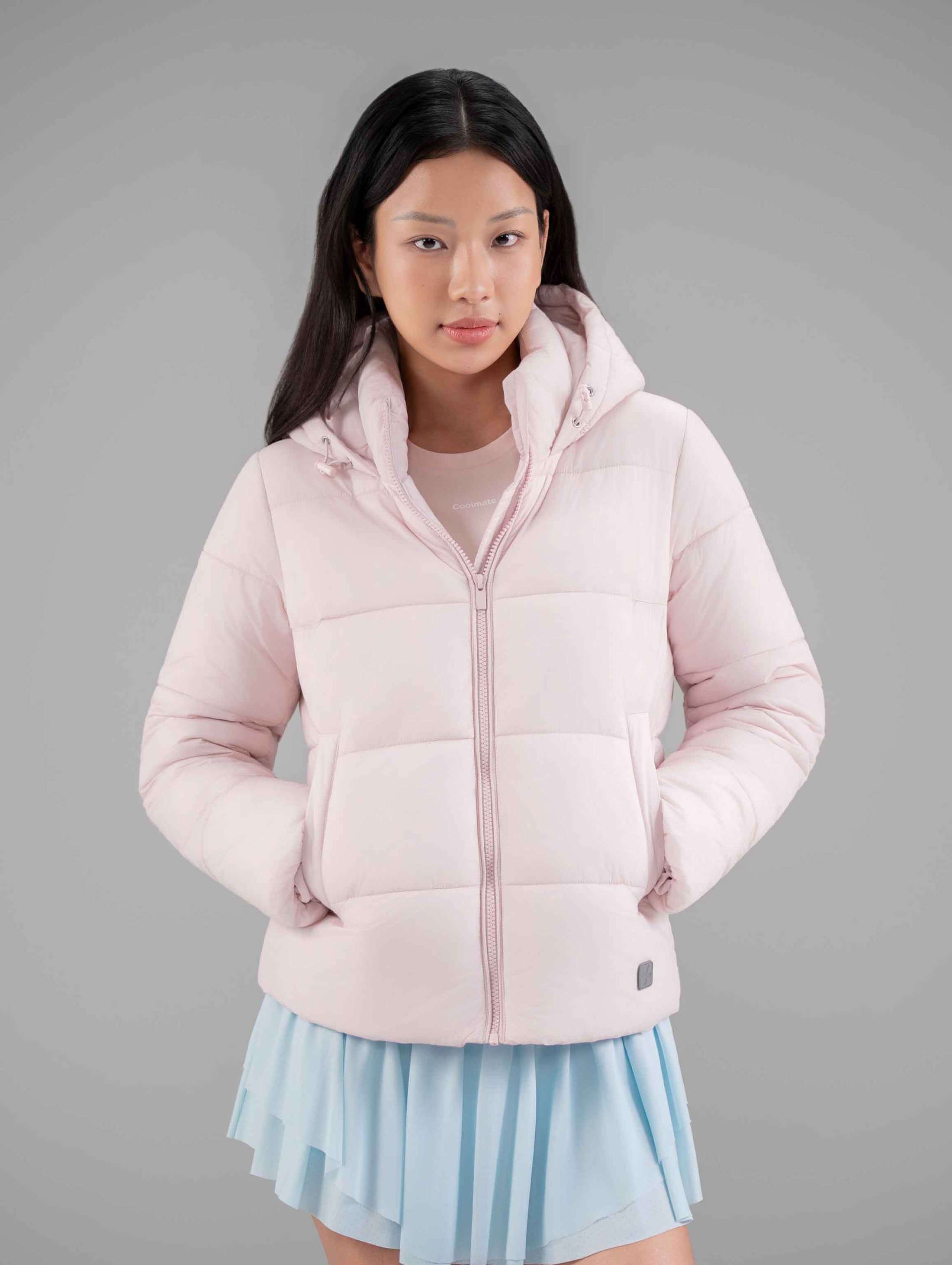 Áo phao nữ có mũ Ultra Soft Essentials - undefined