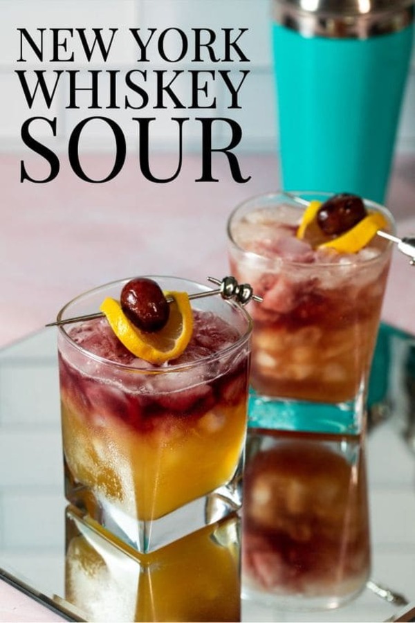 Cách pha Cocktail từ rượu Whisky Sour mát lạnh kích thích vị giác