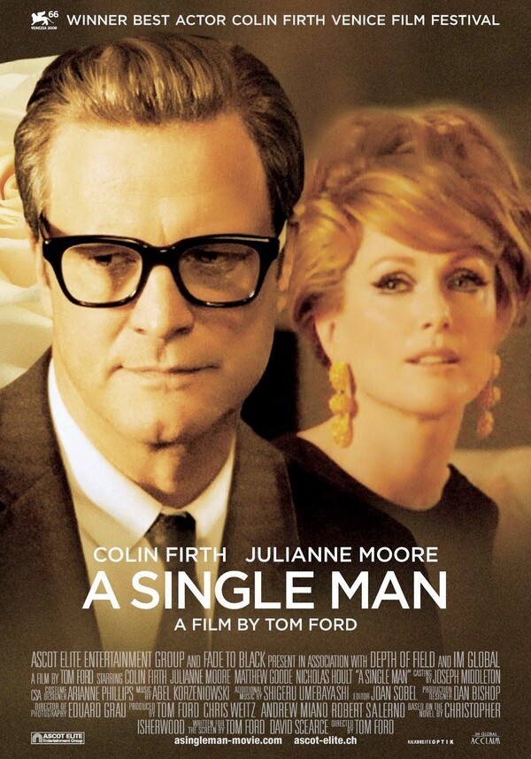 Bộ phim đình đám A Single Man của Tom Ford trong đề cử giải Oscar danh giá