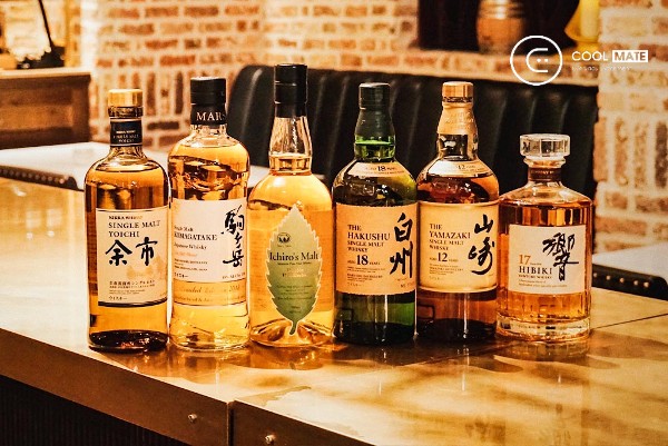 Rượu Whisky Nhật Bản là thương hiệu rượu trứ danh