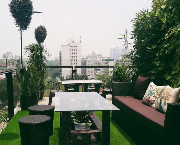terrace cafe - quán cafe view đẹp Hà Nội