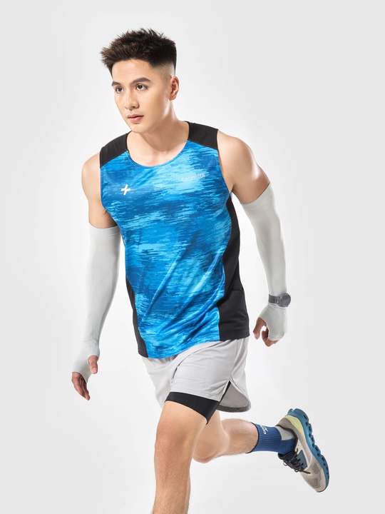Áo Singlet chạy bộ Advanced Vent Tech Graphic Camo - undefined