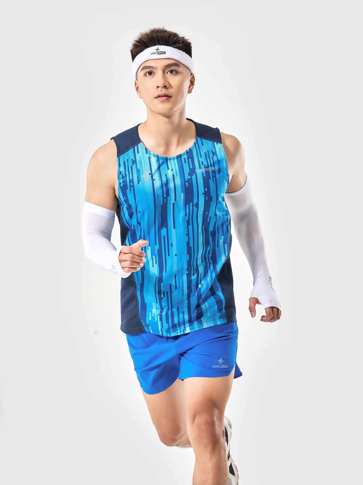 Áo Singlet chạy bộ Advanced Vent Tech Graphic Pixel - undefined
