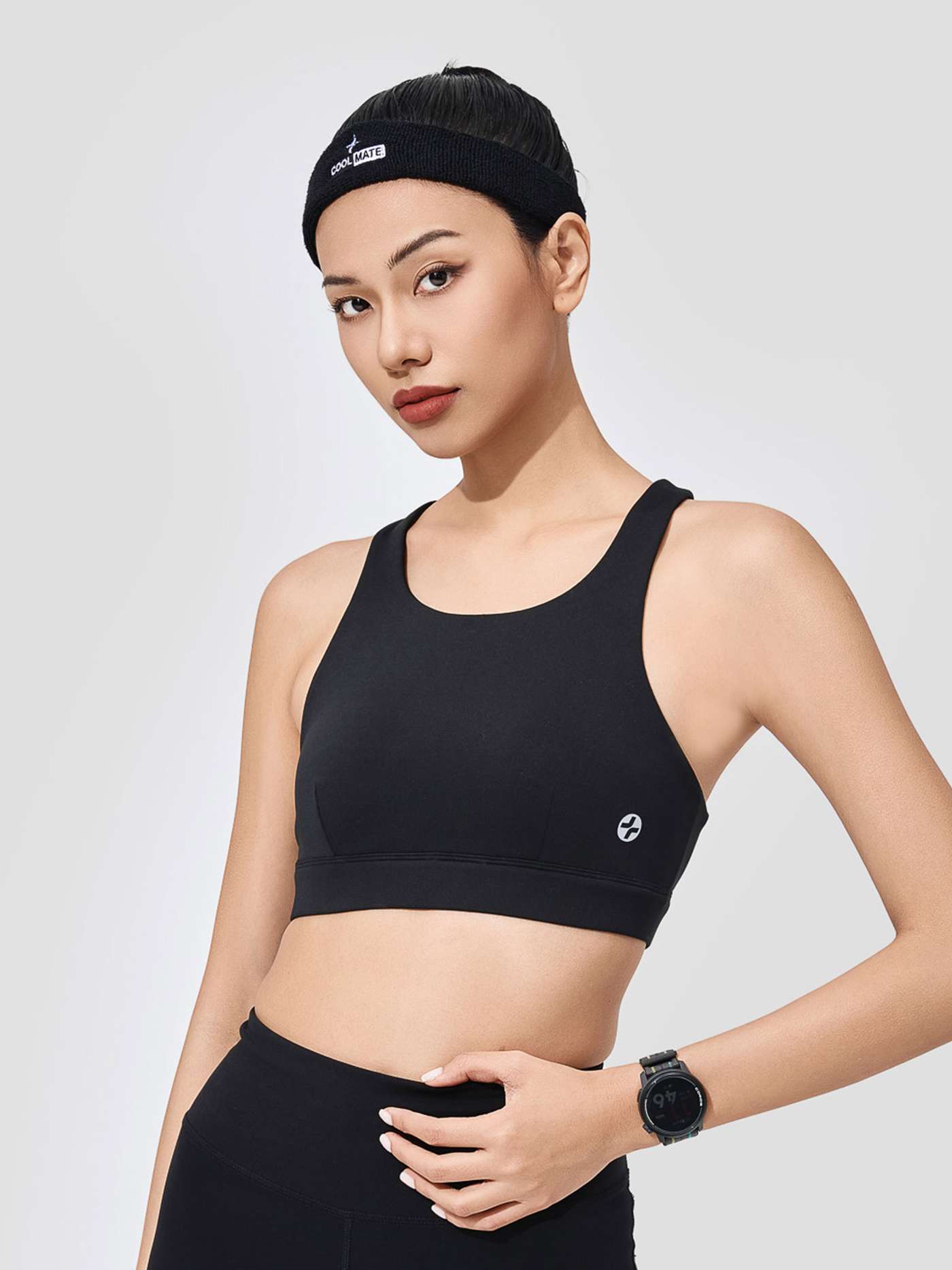 Áo Bra thể thao phối lưới Medium Support - undefined