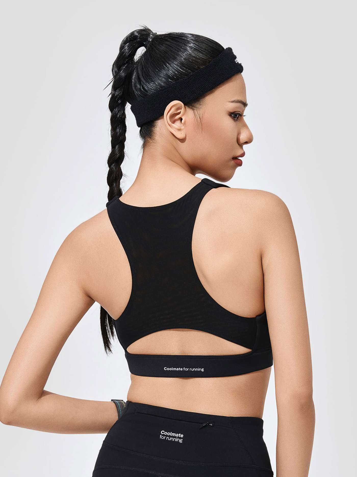 Áo Bra thể thao phối lưới Medium Support - undefined