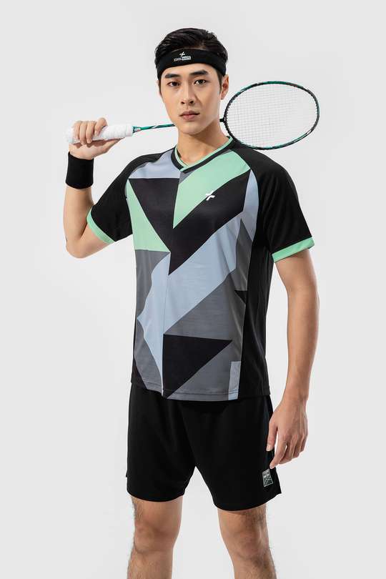Áo thun Racquet Sport Graphic Geometric - undefined