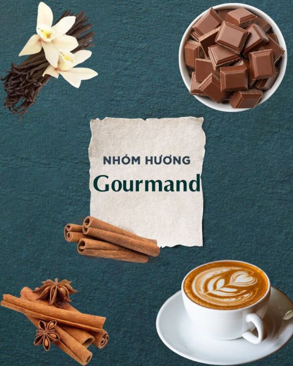 Nếu bạn thích mùi hương của vani, chocolate hay cà phê có thể tham khảo nhóm hương Gourmand