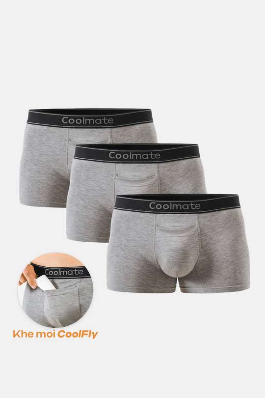 Combo 3 Quần Lót Nam Trunk CoolFly Modal - undefined