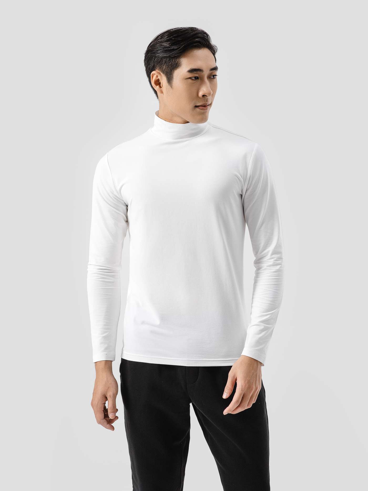 Áo giữ nhiệt Ex-Warm Lenzing Modal cổ cao - undefined