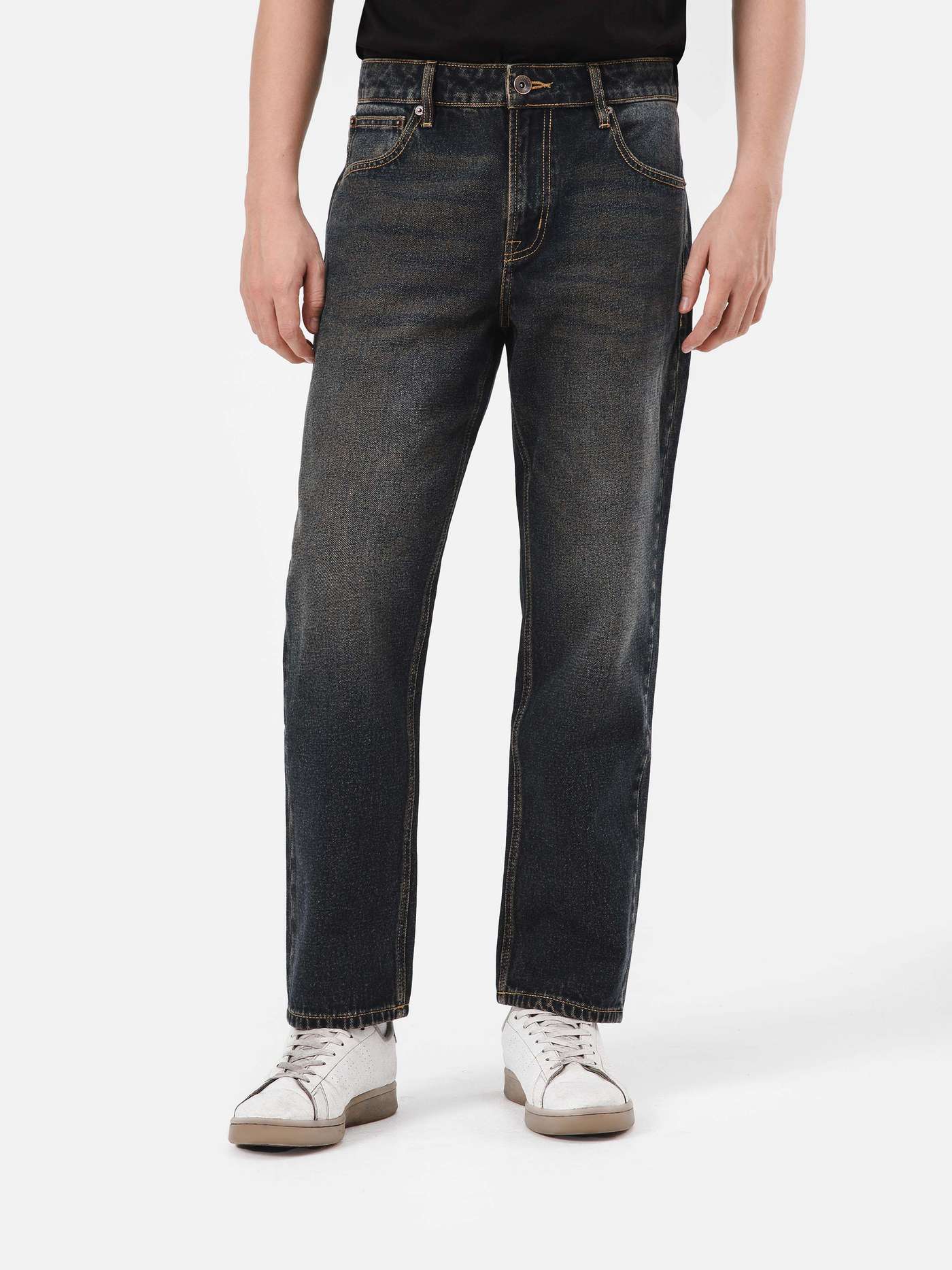 Quần Jeans Nam Copper Denim Straight - undefined