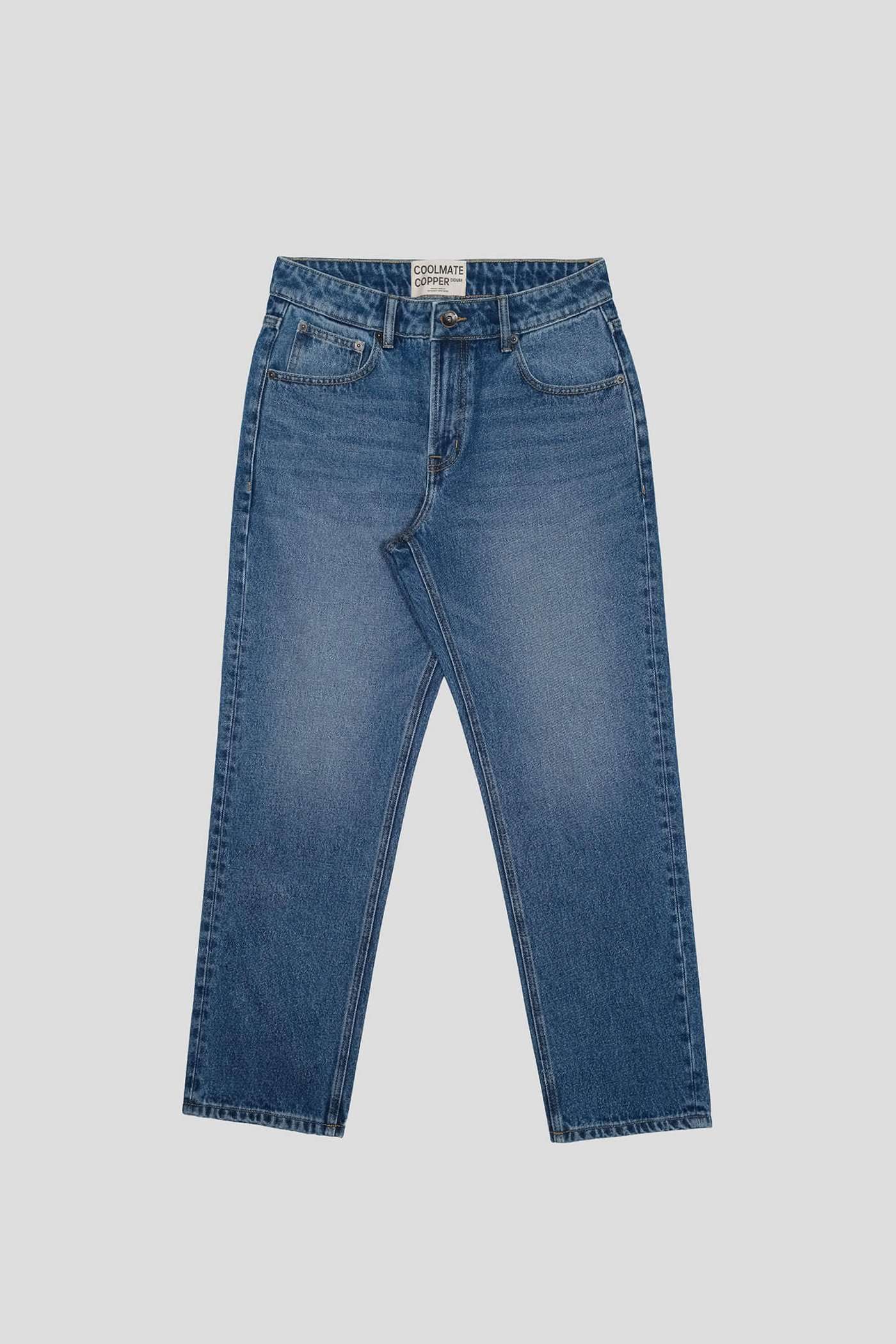 Quần Jeans Nam Copper Denim Straight - undefined