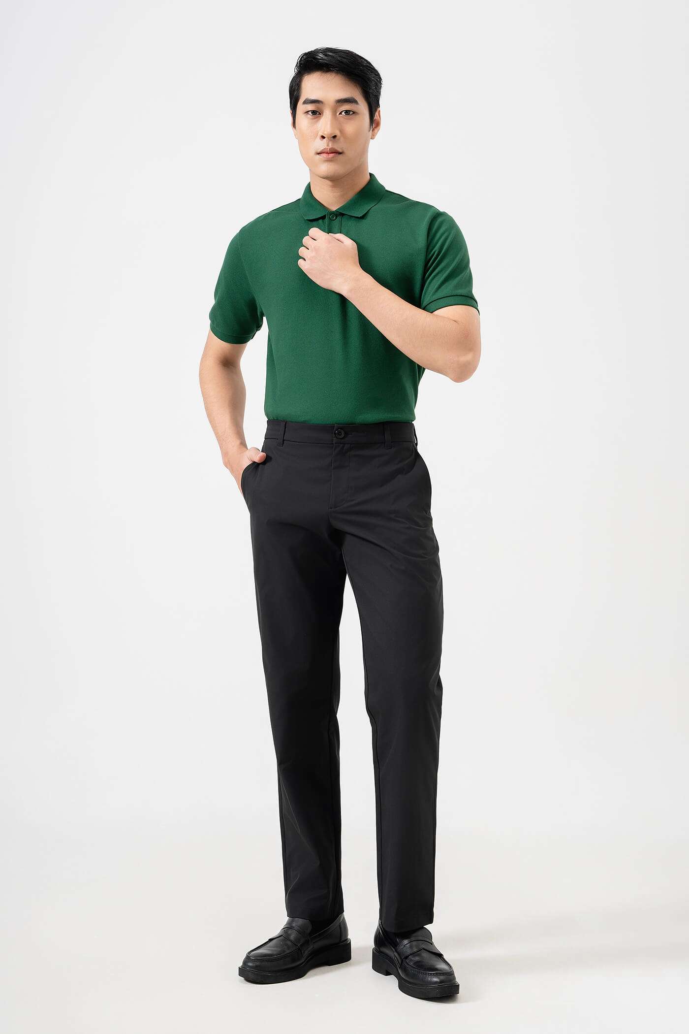 Quần Dài Nam Kaki Excool dáng Straight - undefined