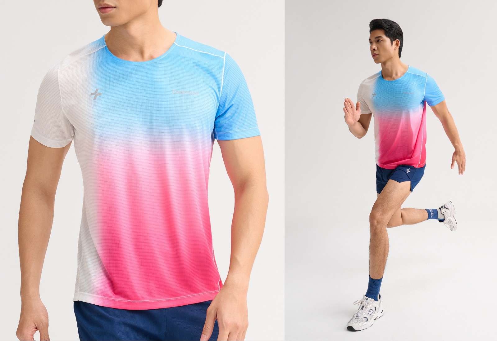 Áo thun chạy bộ nam Aero Gradient