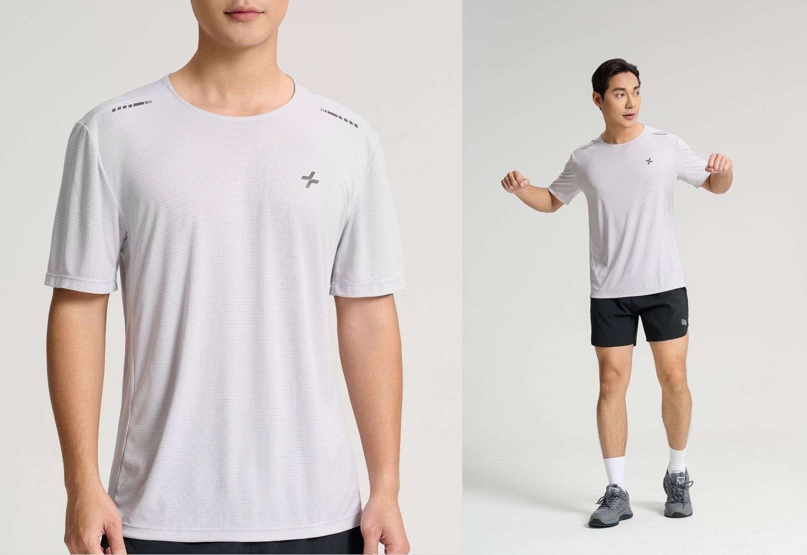 Áo thun chạy bộ nam Essentials