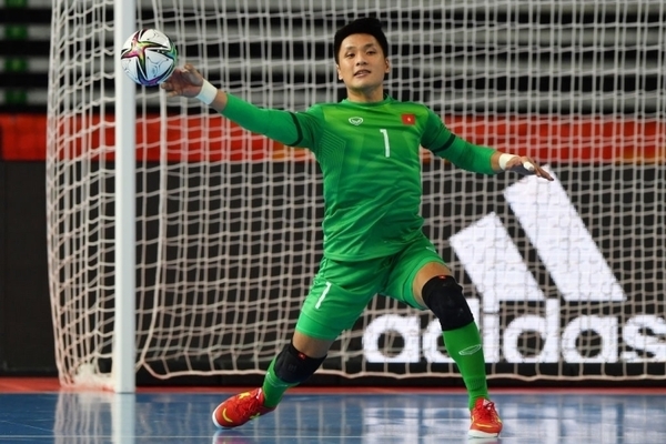 Thủ môn Hồ Văn Ý - quả bóng vàng Việt Nam 2021 hạng mục Futsal