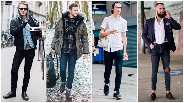 Chàng trai béo và cao phù hợp với nhiều phong cách, bạn có thể thoải mái kết hợp cùng quần Jean nam big size trong outfit của mình