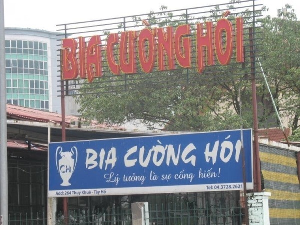 quán bia Hà Nội