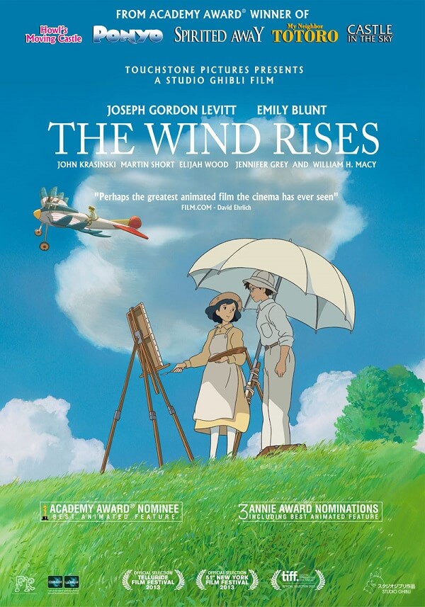 Gió nổi The Wind Rises là một bộ phim Anime buồn
