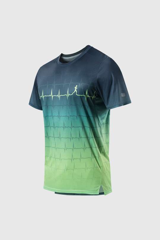 Áo Thun Chạy Bộ Graphic Heartbeat - undefined