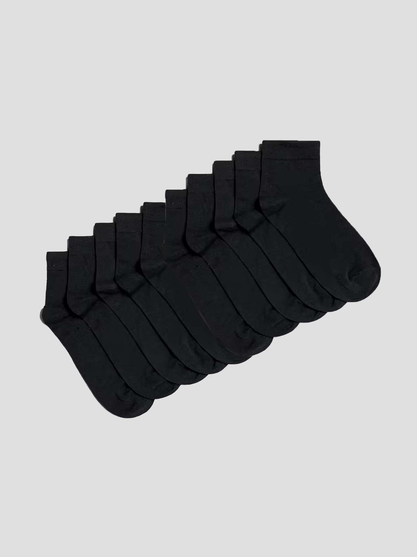 Combo 5 Đôi Tất Nam cổ trung Basics - undefined