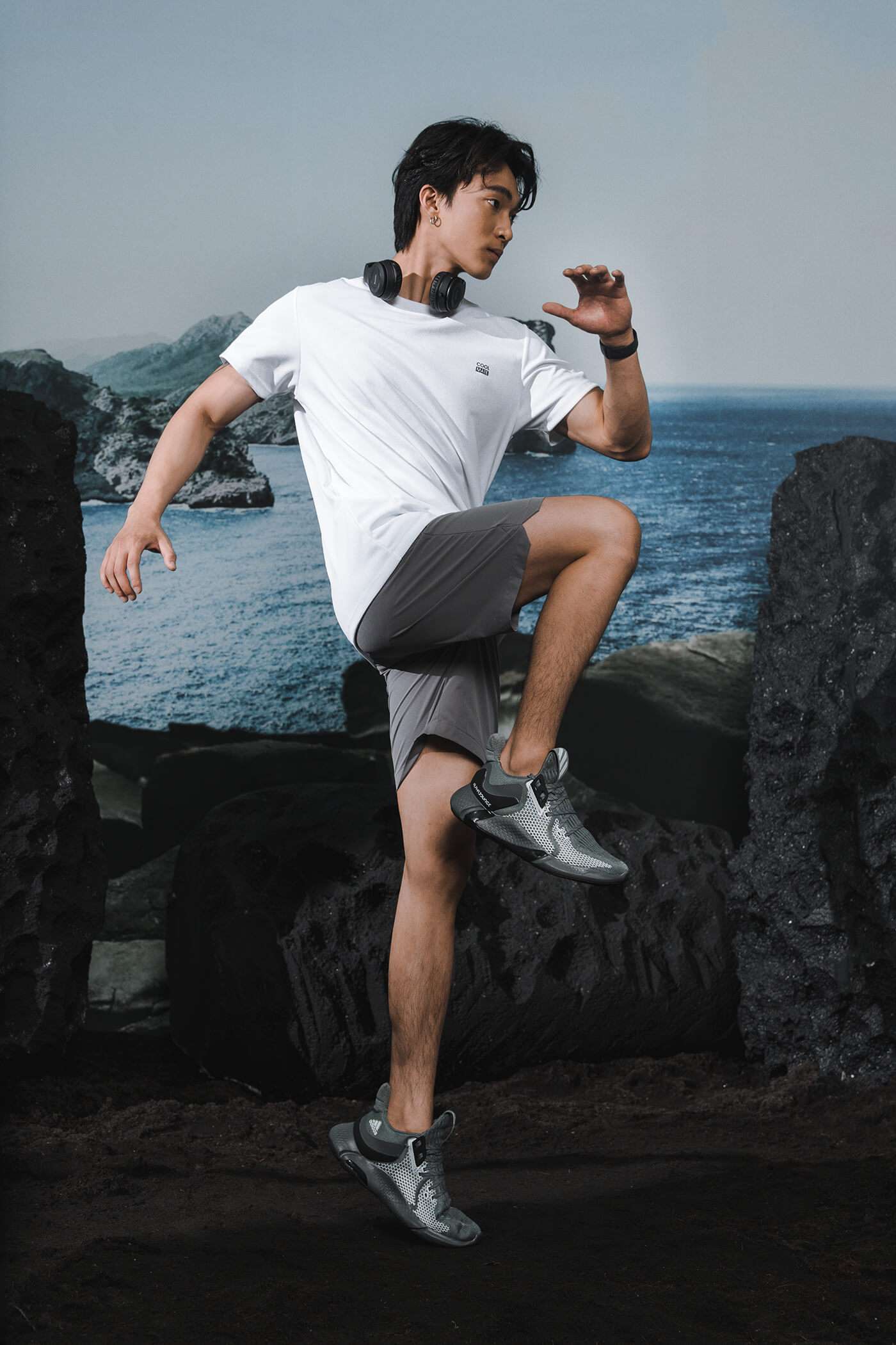 Quần Shorts Nam Thể Thao 7" Graphene - undefined