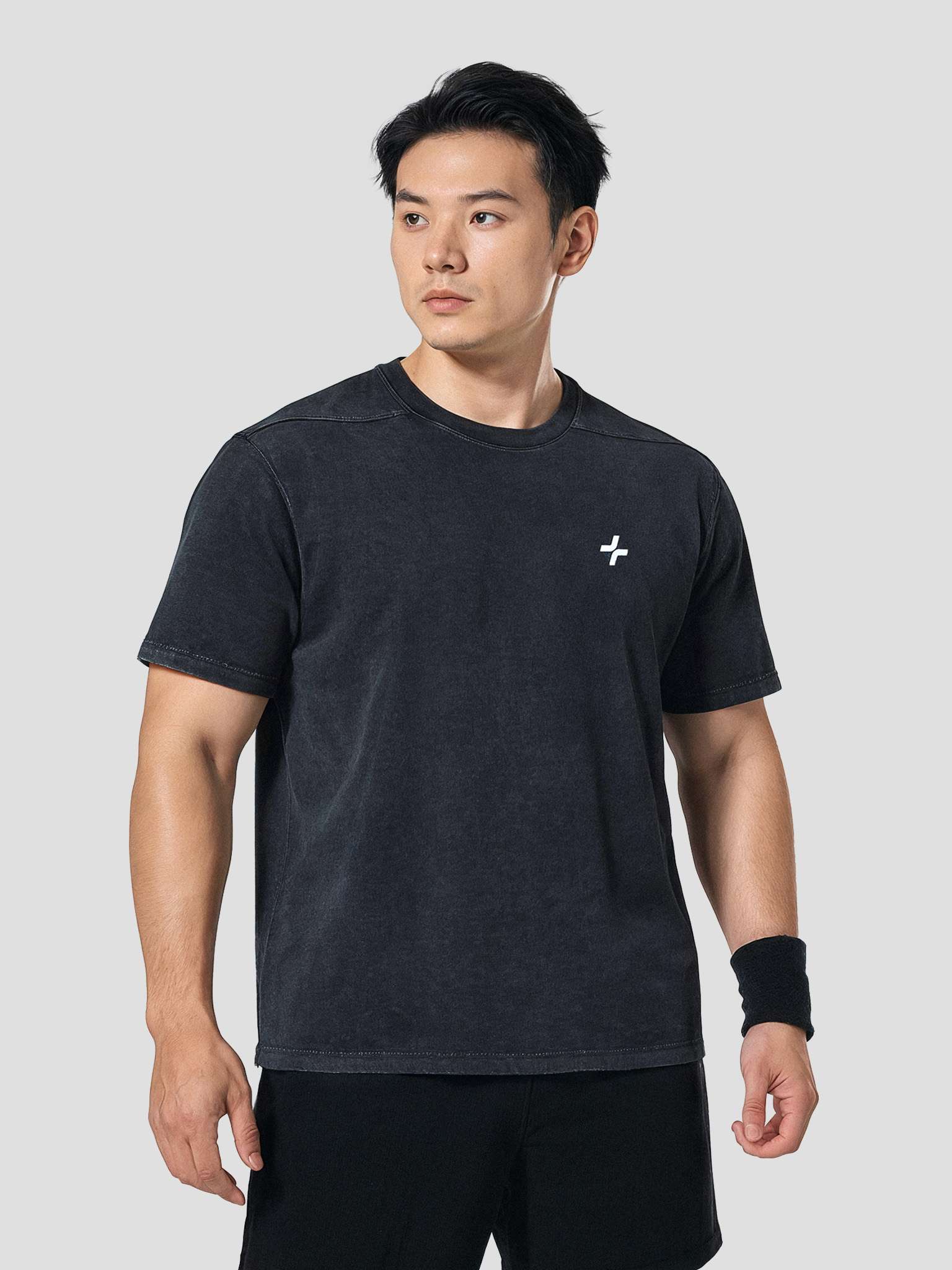 Áo Thun Gym Cotton Oversized Comfort Washed - undefined