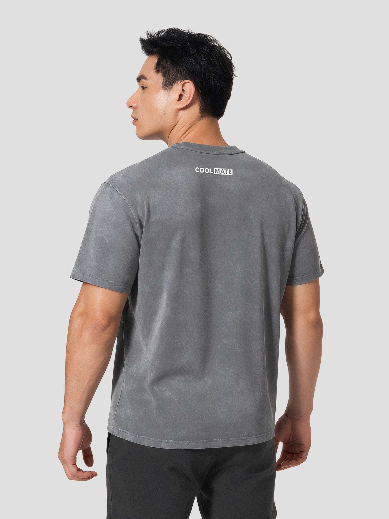 Áo Thun Gym Cotton Oversized Comfort Washed - undefined