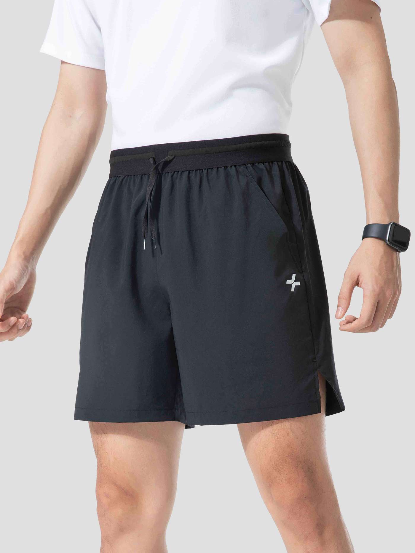 Shorts thể thao nam 6 inch đai siêu co giãn - undefined