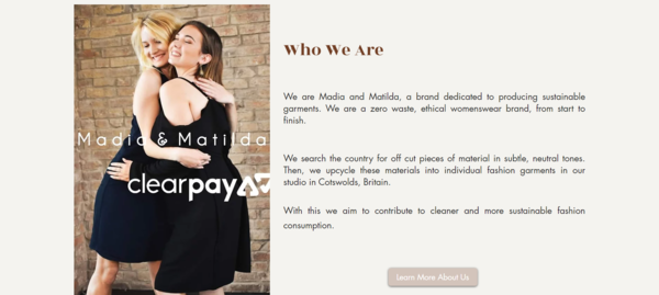Thương hiệu Madia & Matilda đã đến với thời trang bền vững với xu hướng thời trang Upcycling