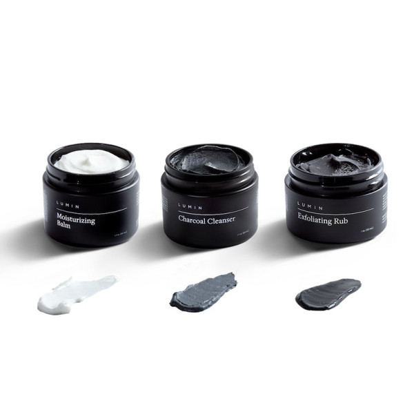 Bộ sản phẩm chăm sóc da mặt cho nam Lumin Anti-Fatigue Essentials Set 1