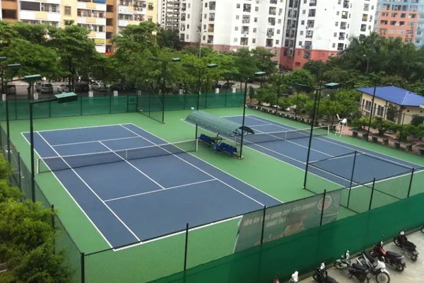 Kích thước sân tennis tiêu chuẩn