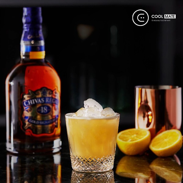 Cách pha chế rượu Whisky với chanh cực đơn giản