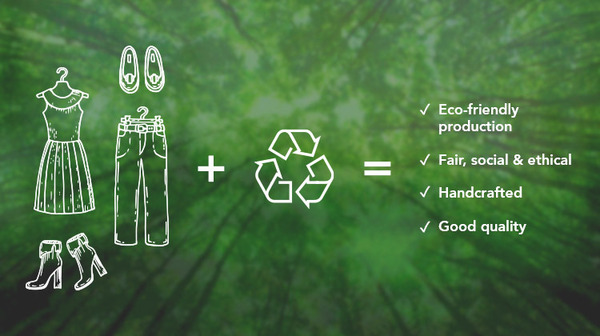 Quy trình sản xuất của Eco Fashion cũng tốn không ít công phu