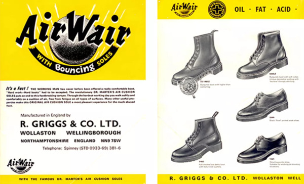 Đôi giày boot Dr Martens cổ điển với tên gọi Airwair 